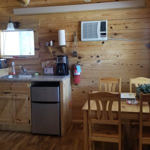 Kitchen Sunset Ridge Kitchen at Rustic Ridge Guest Cabins