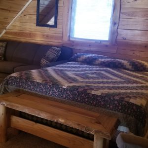 Loft Hunters Haven Loft at Rustic Ridge Guest Cabins