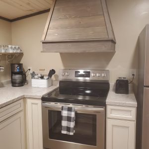 Kitchen Kitchen at Rustic Ridge Guest Cabins