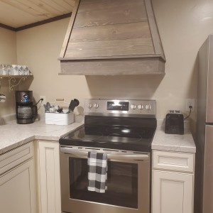 Kitchen Kitchen at Rustic Ridge Guest Cabins