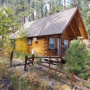 Timber Ridge Exterior at Rustic Ridge Guest Cabins