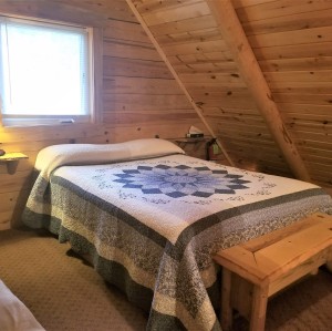 Loft Pine Lodge Loft Room at Rustic Ridge Guest Cabins