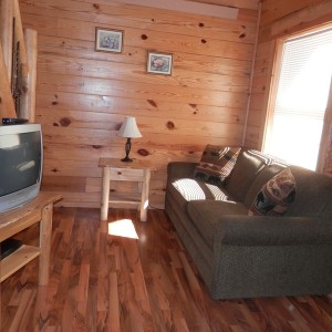 Timber Ridge #4 Living Space Timber Ridge Living Space at Rustic Ridge Guest Cabins