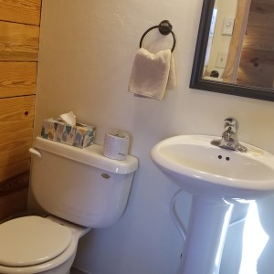 Bathroom 2 Hunters Haven Bathroom at Rustic Ridge Guest Cabins