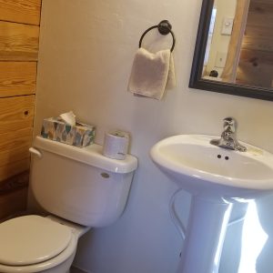 Bathroom 2 Hunters Haven Bathroom at Rustic Ridge Guest Cabins