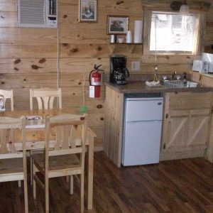 Kitchen Mountain Shadows Kitchen at Rustic Ridge Guest Cabins