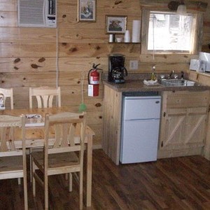 Kitchen Mountain Shadows Kitchen at Rustic Ridge Guest Cabins