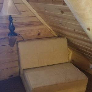 flip chair Mountain Shadows Flip Chair at Rustic Ridge Guest Cabins